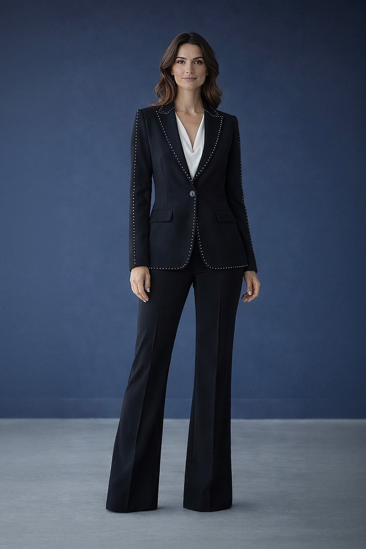 Classic Black Tailored Blazer